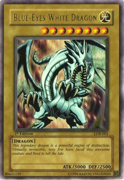 Blue-Eyes White Dragon rules Legend of Blue Eyes White Dragon