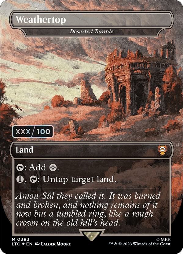 Weathertop (Serialized) priced at $4,000