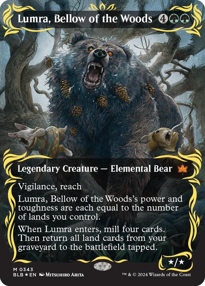 Lumra, Bellow of the Woods up 99%