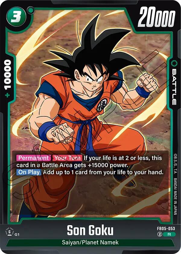 Son Goku climbs to $13.43 this week