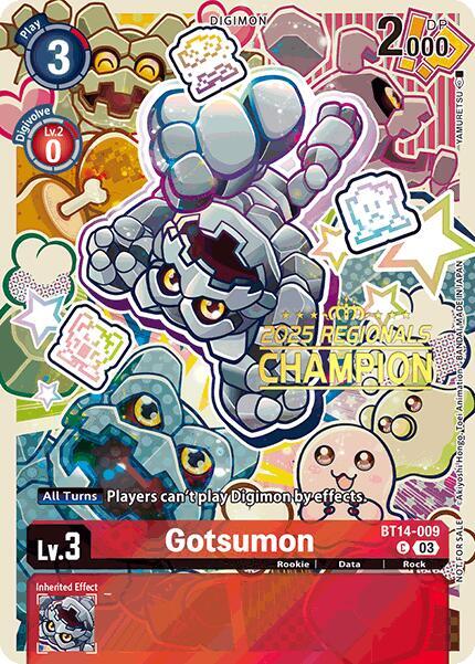 Blast Ace's Top Cards: Gotsumon Leads at $431