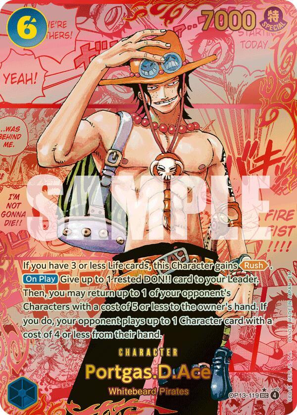 Portgas.D.Ace (Red Manga) priced at $4,181