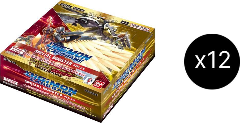 Release Special Booster 2.5 Box Case at $1,063