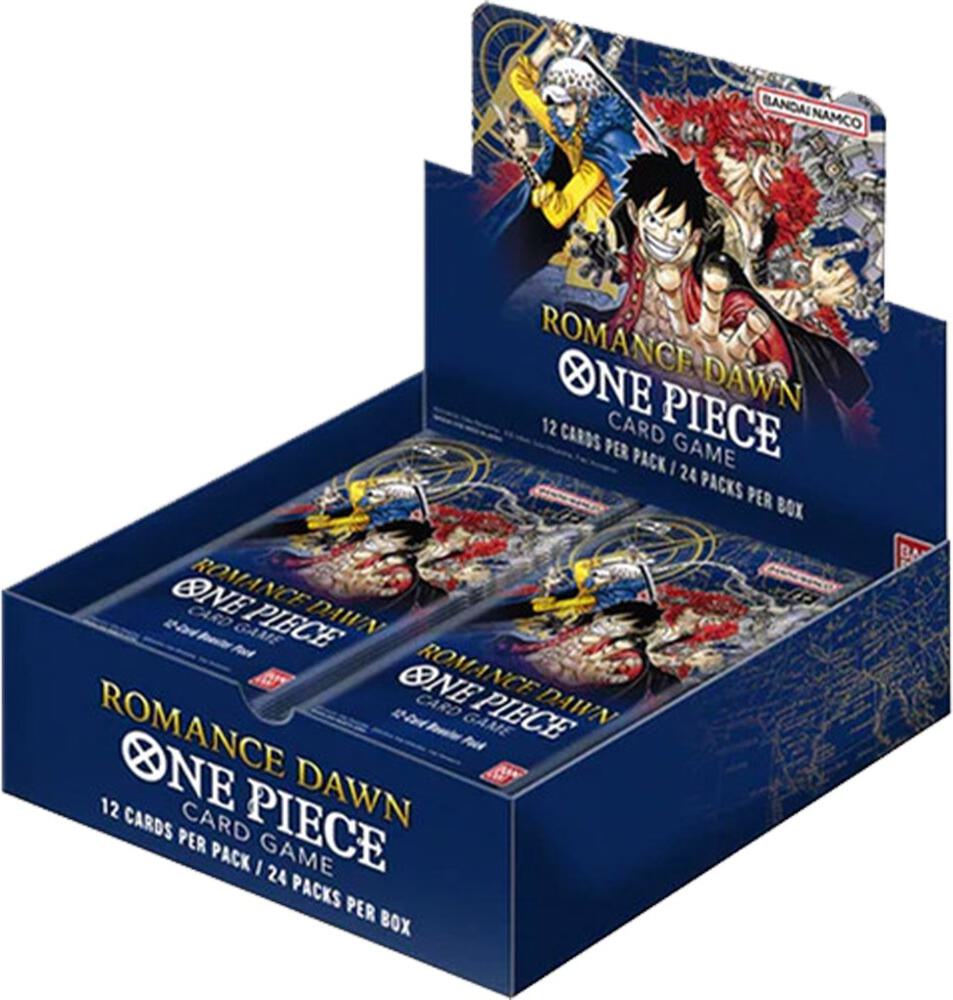 Romance Dawn - Booster Box (Wave 1 - Blue) at $4,680